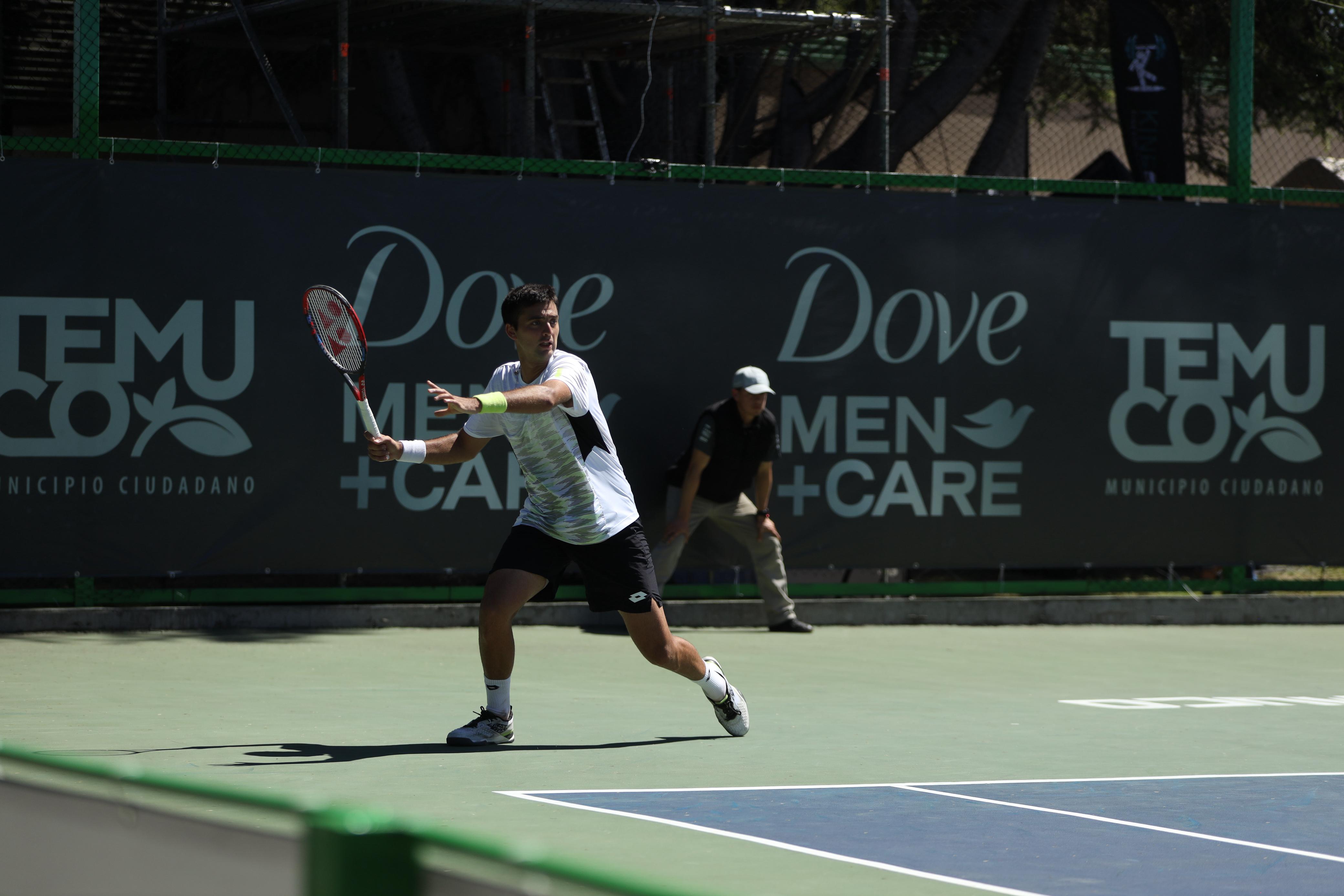 Tomás Barrios batió a Matías Soto en duelo de chilenos y avanzó a cuartos en Temuco