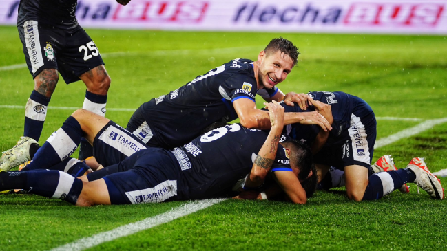 Nicolás Colazo salvó del descenso a Gimnasia con el gol del triunfo que sentenció a Colón