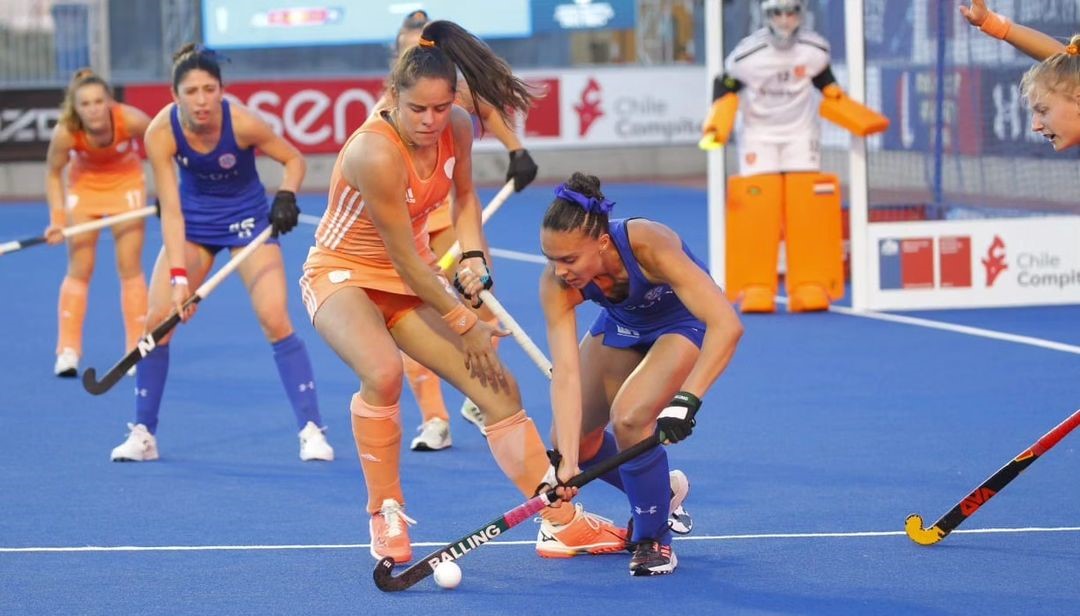 La Diablas cayeron ante el poderío de Países Bajos en el Mundial de Hockey Césped Sub 21