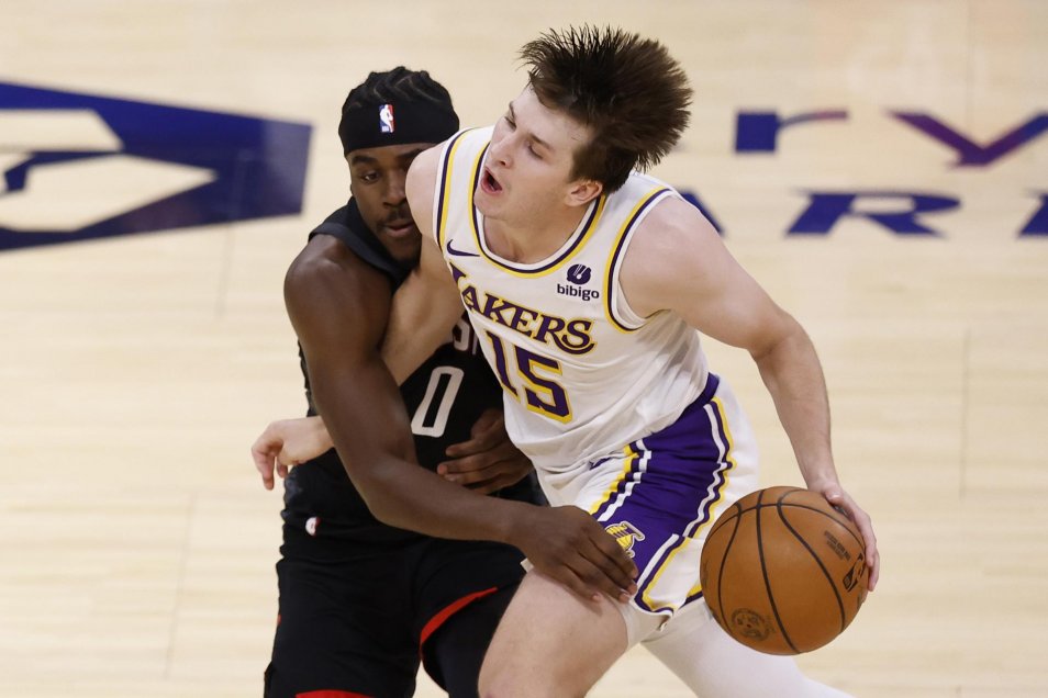 Anthony Davis lideró sólido triunfo de Los Angeles Lakers ante Houston Rockets