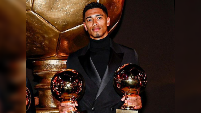 Jude Bellingham arrasó como ganador del premio Golden Boy 2023