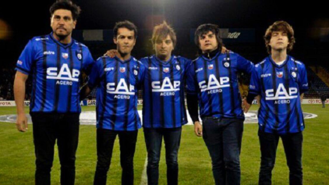 Dos miembros son hinchas: El grupo Los Bunkers felicitó a Huachipato por su título