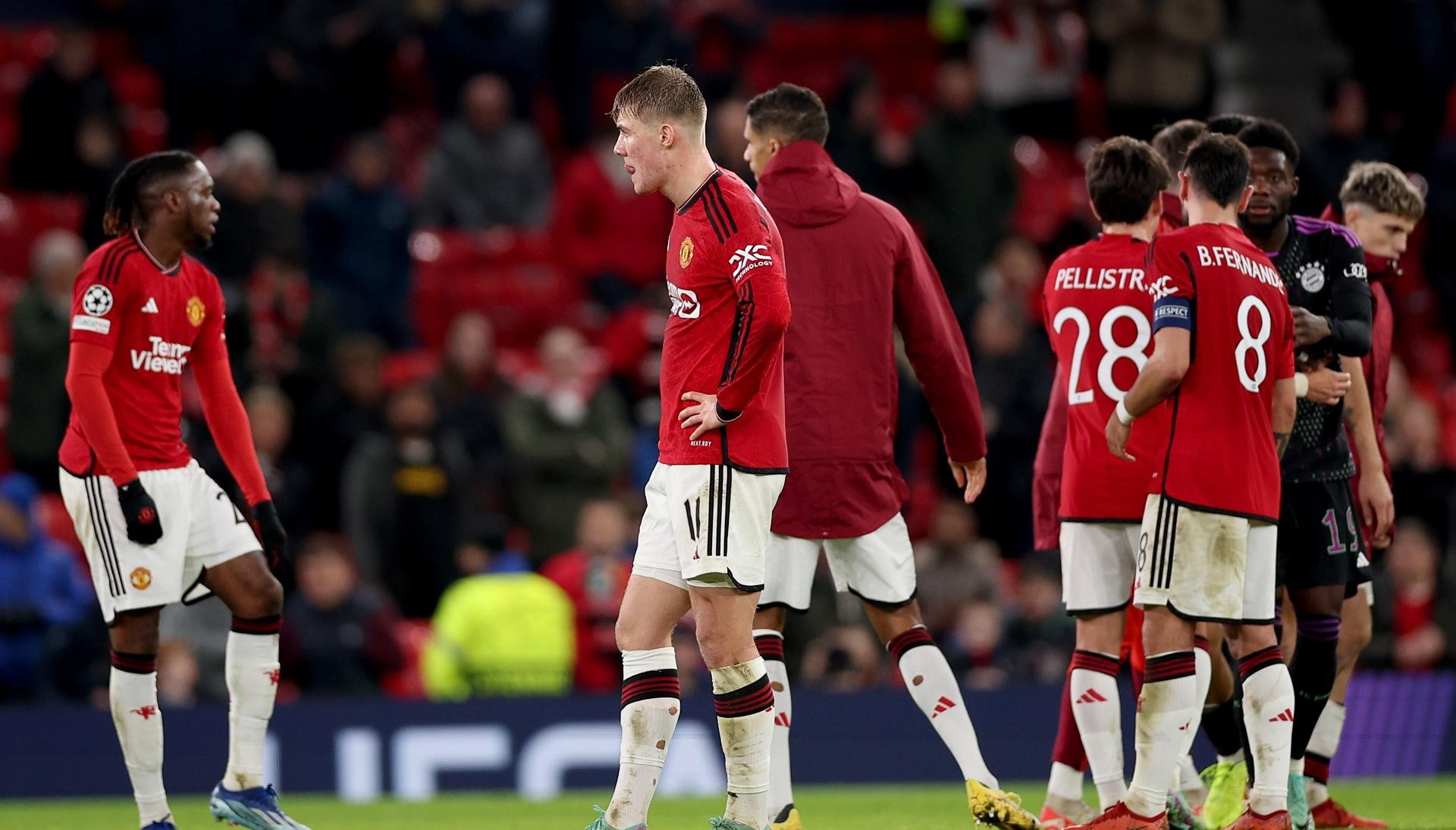 Manchester United perdió con Bayern Munich y quedó fuera de toda competencia en Europa