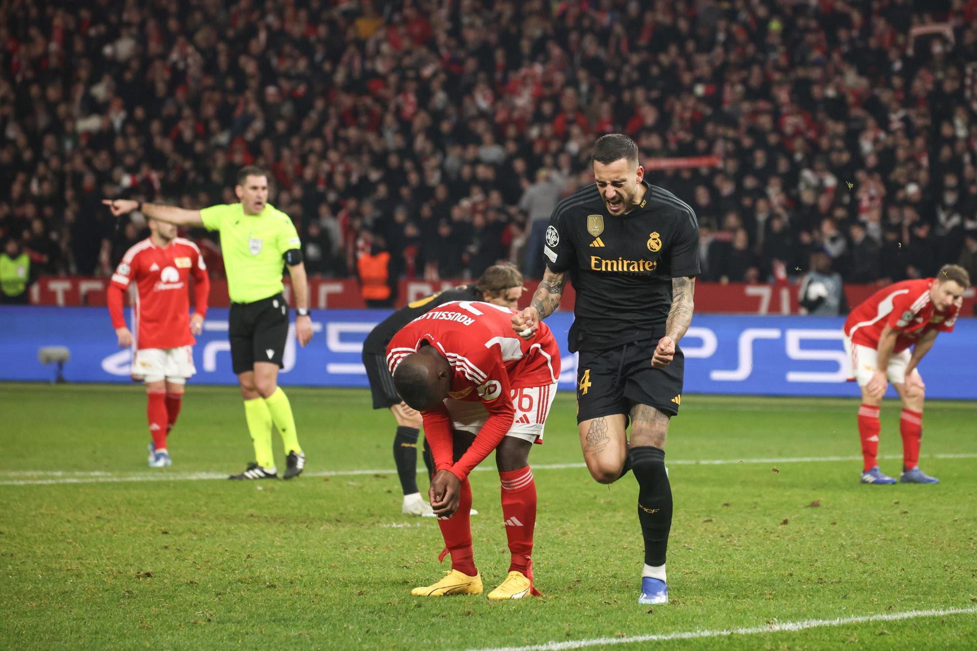 Joselu comandó gran remontada de Real Madrid sobre Union Berlin en la Champions