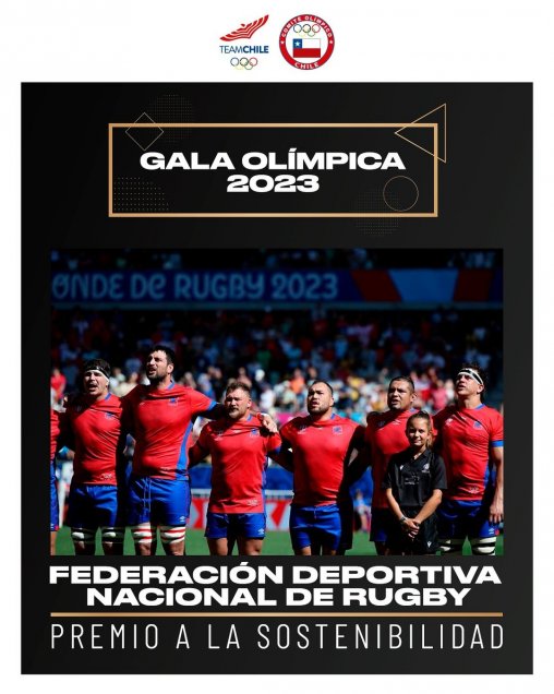 Los galardonados del Team Chile en la Gala Olímpica 2023 del COCH