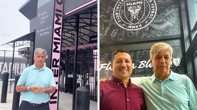 [VIDEO] Mayne-Nicholls disfrutó grata visita a instalaciones de Inter Miami