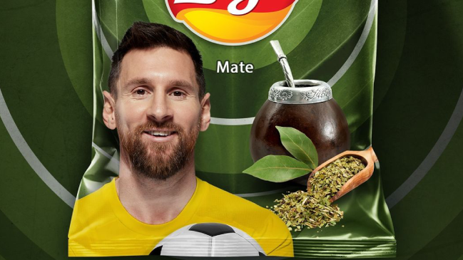 Lionel Messi publicitó papas fritas con sabor a mate y “reventó” las redes