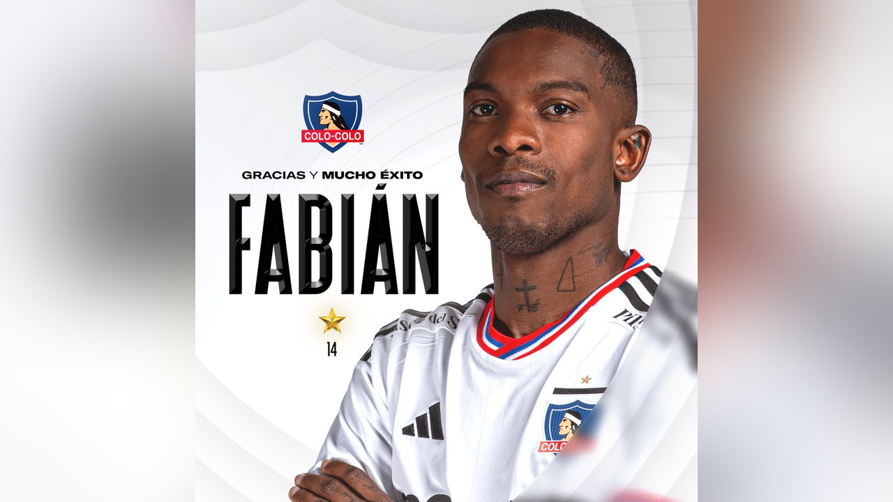 Colo Colo oficializó la salida del colombiano Fabián Castillo