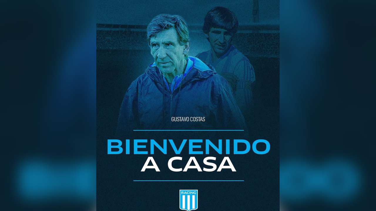 Gustavo Costas fue oficializado como nuevo entrenador de Racing Club