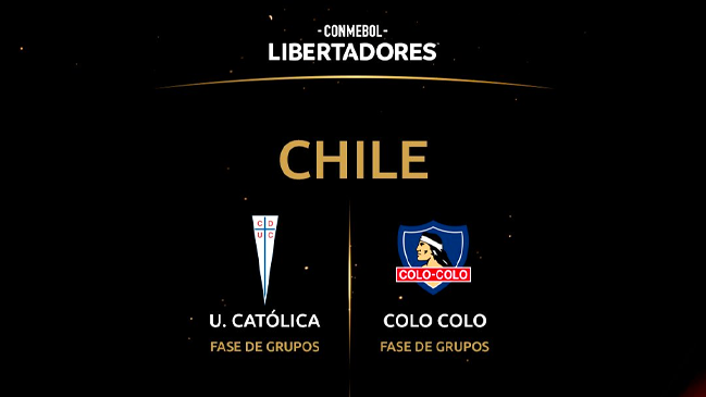 Colo Colo, UC y Palestino lideran clasificaciones de clubes chilenos a torneos Conmebol