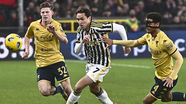 Juventus cedió terreno en el liderato de la Serie A tras igualar ante Genoa