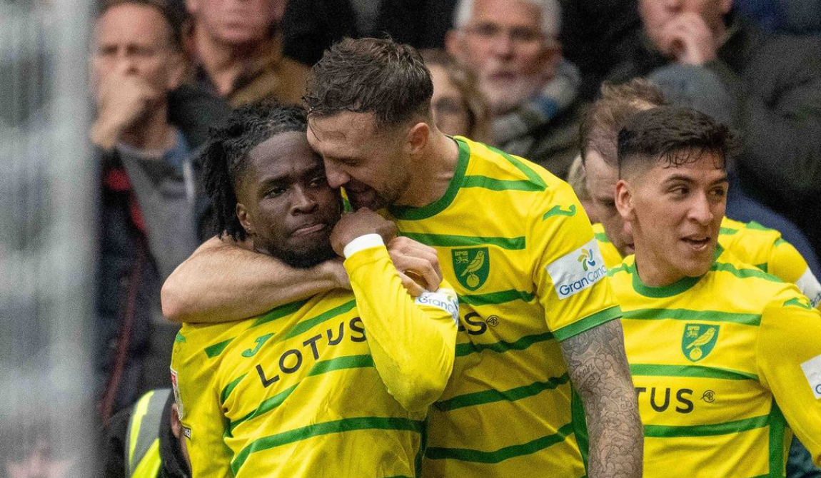 Marcelino Núñez jugó todo el partido en empate de Norwich e Ipswich