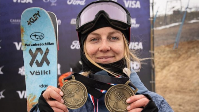 Dominique Ohaco contó detalles del documental sobre su trayectoria en el esquí