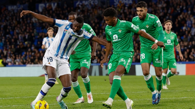 Betis de Pellegrini llegó a tres partidos sin ganar con un empate frente a Real Sociedad