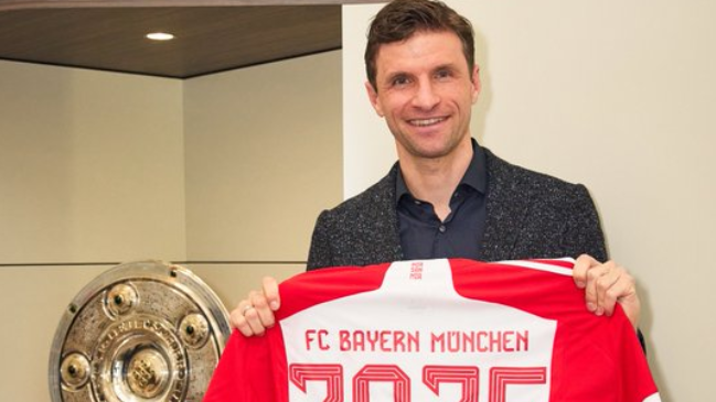 Bayern Munich renovó a su leyenda Thomas Müller