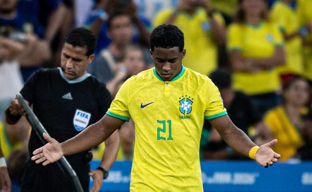 Endrick liderará a Brasil en el Preolímpico de Venezuela