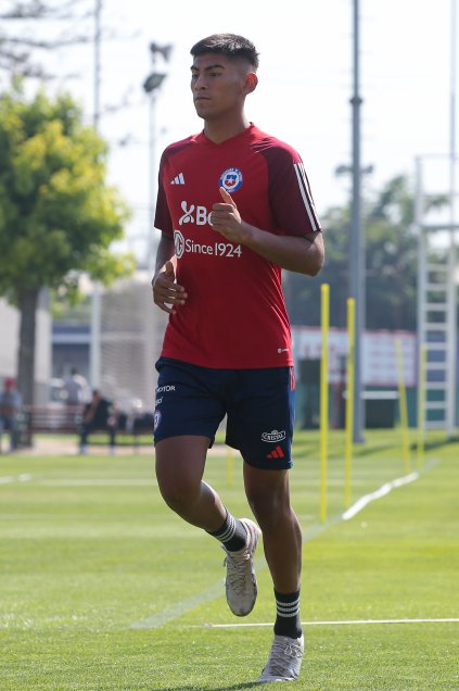 La Roja sub 23 tuvo su segunda jornada de trabajos pensando en el Preolímpico