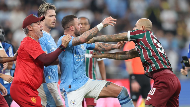 Grealish le respondió a Felipe Melo por la pelea tras la final del Mundial de Clubes