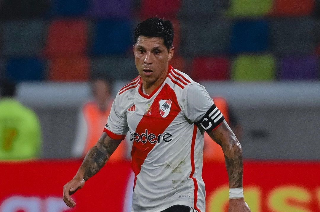 El emotivo adiós de Enzo Pérez tras jugar su último partido con River Plate