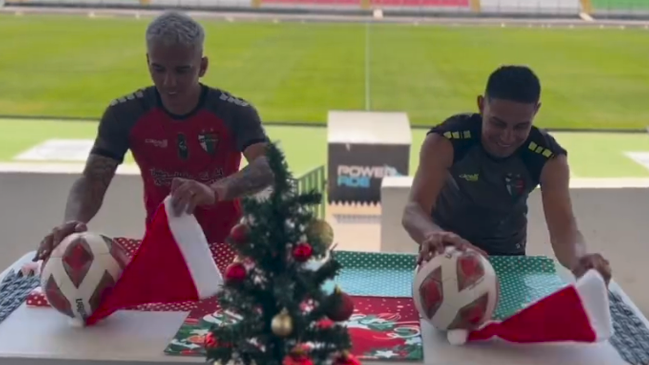 Palestino puso a prueba a Joe Abrigo en un desafío navideño