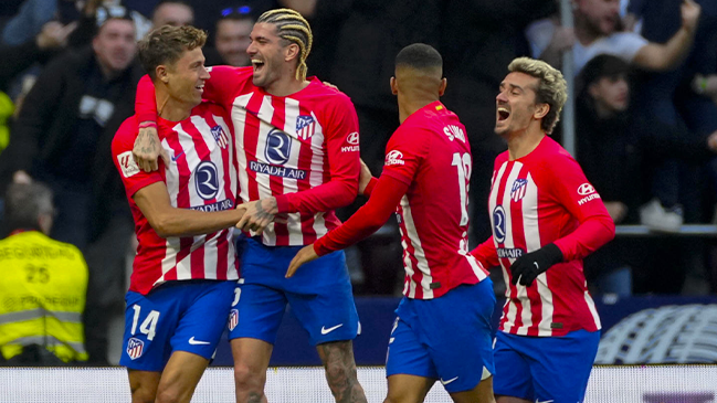 Atlético de Madrid logró ajustado triunfo sobre Sevilla en duelo pendiente de La Liga