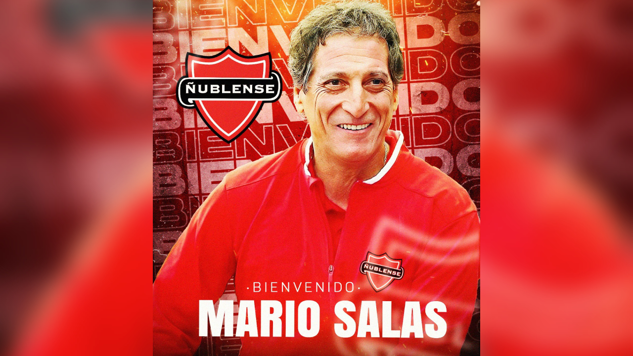 Ñublense anunció a Mario Salas como entrenador para la temporada 2024