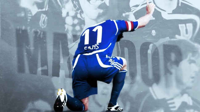 El saludo de U. de Chile a Marcelo Salas: De rodillas jamás, sólo para festejar con tu gente