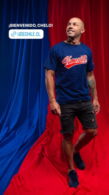 “Azul hasta los huesos”: Las primeras postales de Marcelo Díaz en su regreso a la U