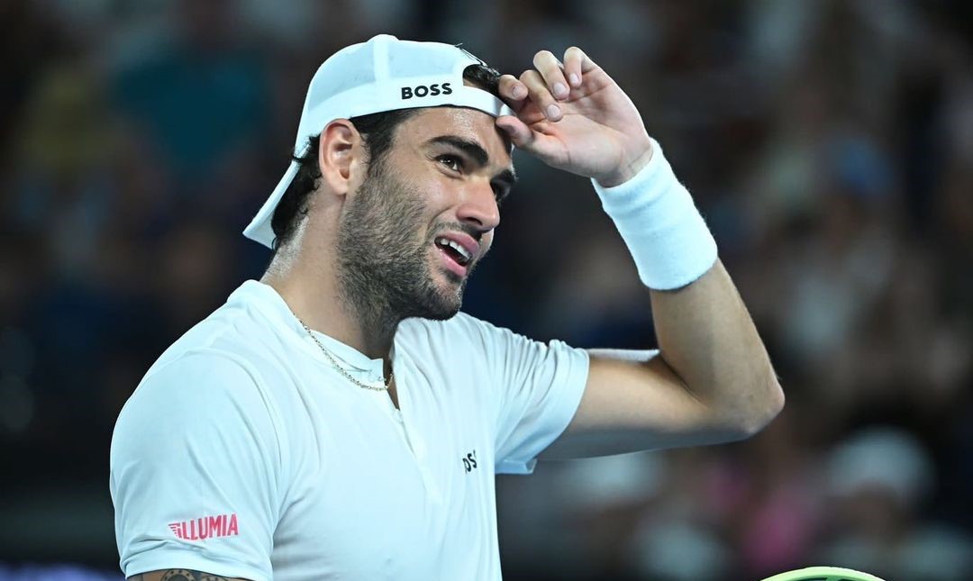 Matteo Berrettini se lesionó y es duda par el ATP de Brisbane