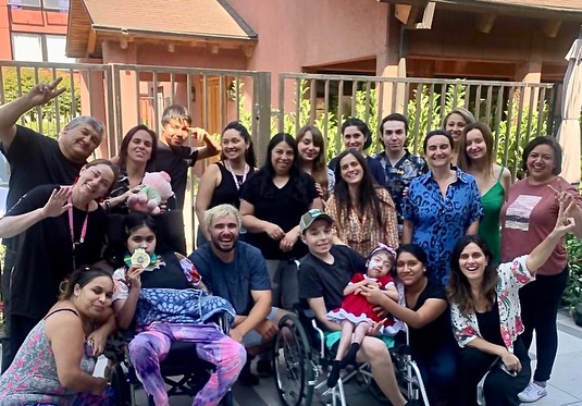 Lucas Nervi se transformó en embajador de la Fundación Casa Familia