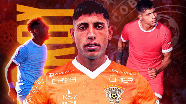 Cobreloa sumó como nuevo refuerzo al delantero Bairon Monroy