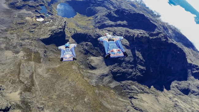 Sebastián “Ardilla” Alvarez impresionó con un salto a más de 5.000 metros en Kenia