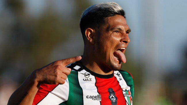 Palestino anunció la partida del delantero Maximiliano Salas