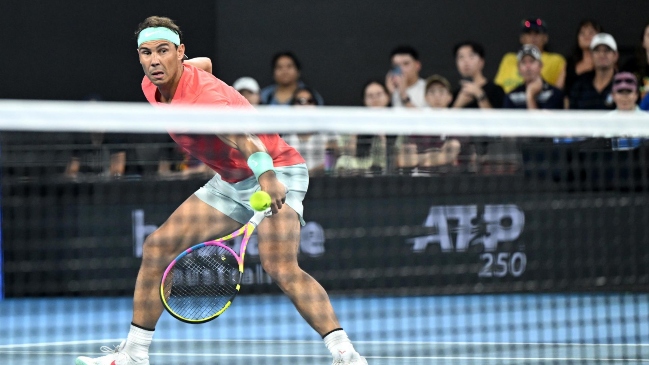 Rafael Nadal volvió a jugar un partido profesional después de 347 días