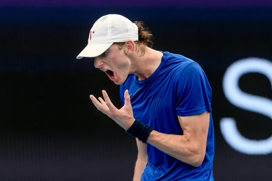 El desahogo de Nicolás Jarry tras sufrido triunfo ante Stefanos Sakellaridis en la United Cup