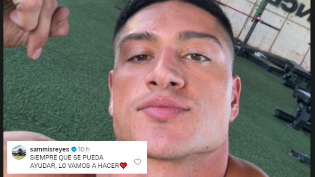 El curioso Año Nuevo de Sammis Reyes: Ayudó a conductor en panne