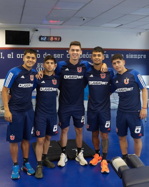 La primera jornada de la pretemporada de Universidad de Chile