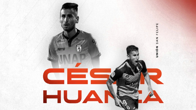 Unión San Felipe anunció a César Huanca como su nuevo fichaje para el 2024