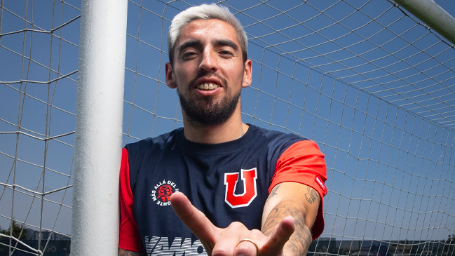 Gabriel Castellón y su llegada a la U: Aspiro a estar en copas internacionales y pelear títulos