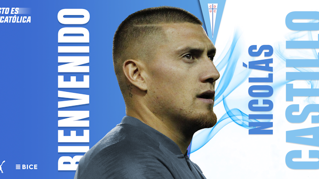 Universidad Católica hizo oficial la incorporación de Nicolás Castillo