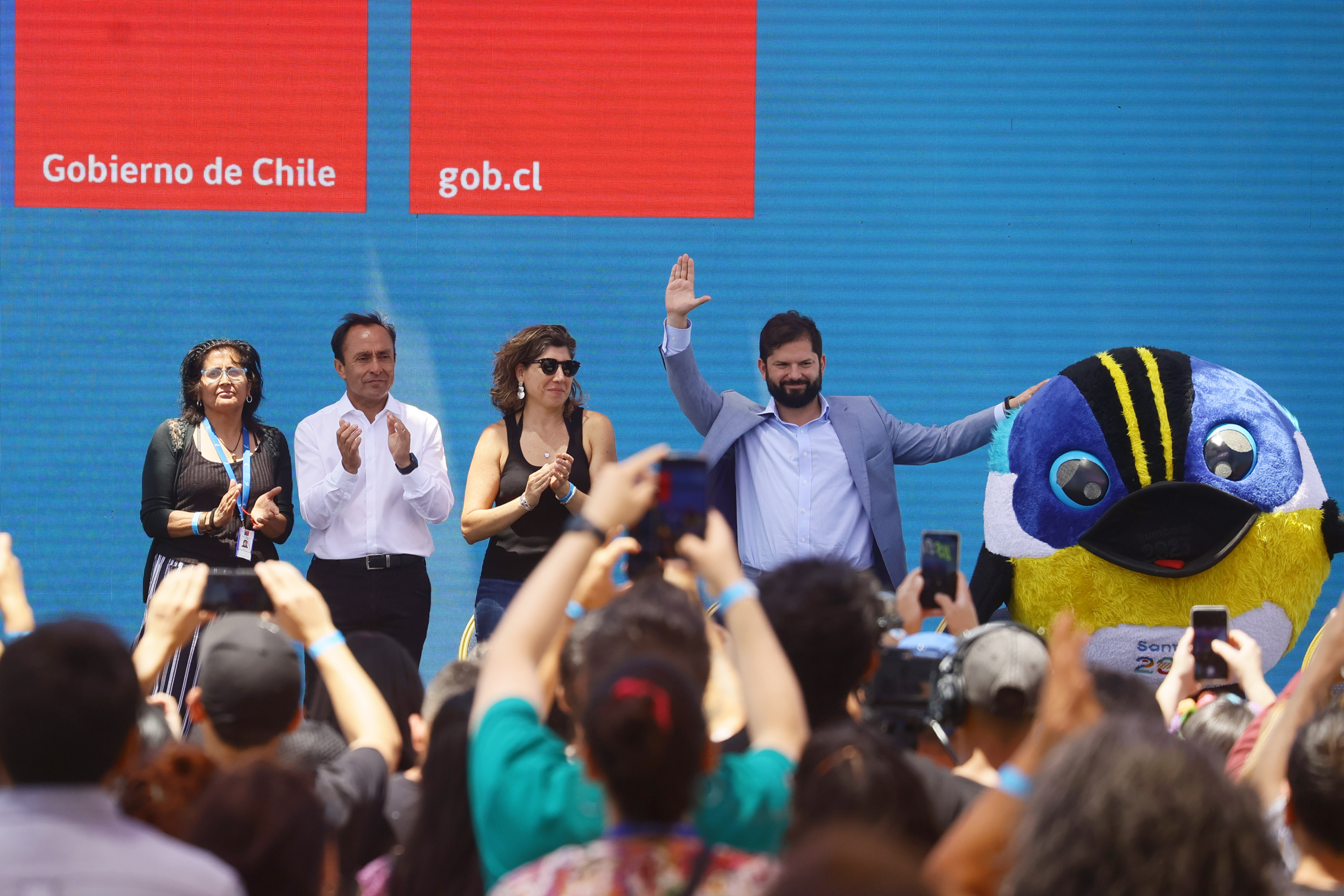 Presidente Boric: “Principal legado de Santiago 2023 es que avanzamos en cohesión social”