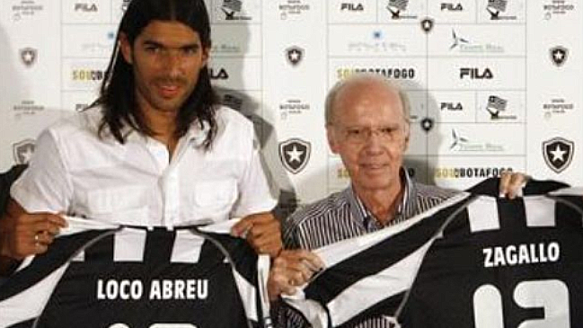 Sebastián Abreu recordó a Mario Lobo Zagallo