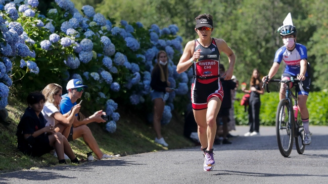 La acción del Ironman 70.3 de Pucón