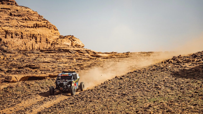 Dakar: López y Casale avanzaron posiciones en la parte alta de la general tras la segunda etapa