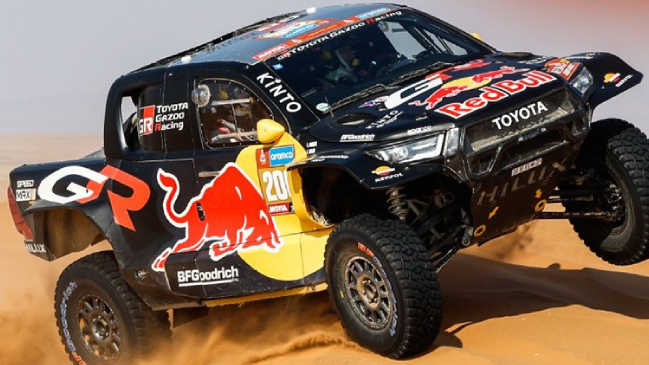 Moraes ganó la tercera etapa en autos y Al Rahji tomó el liderato