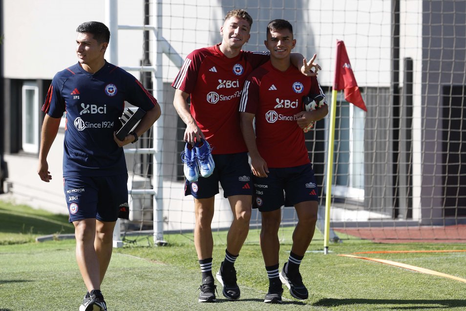 La Roja sub 23 completó una nueva jornada de entrenamiento de cara al Preolímpico