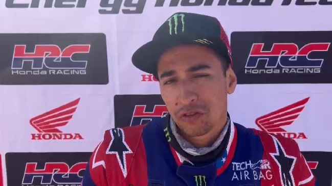 Cornejo tras ganar la cuarta etapa del Dakar: La clave estuvo en ser prolijo y no fallar