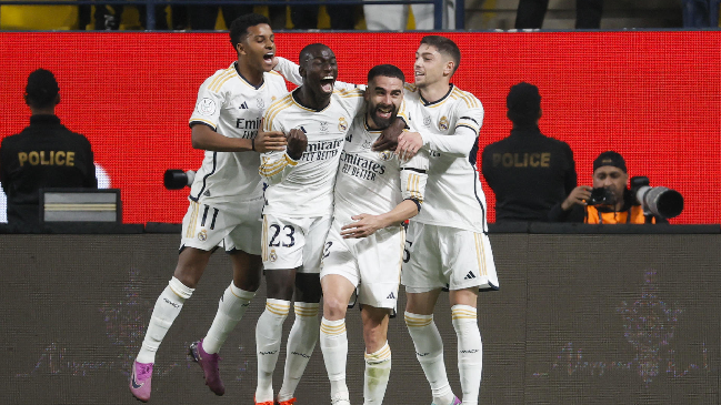 Real Madrid venció a Atlético en el alargue y pasó a la final de la Supercopa de España