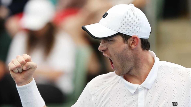 Nicolás Jarry chocó con la solidez de Lehecka en Adelaida