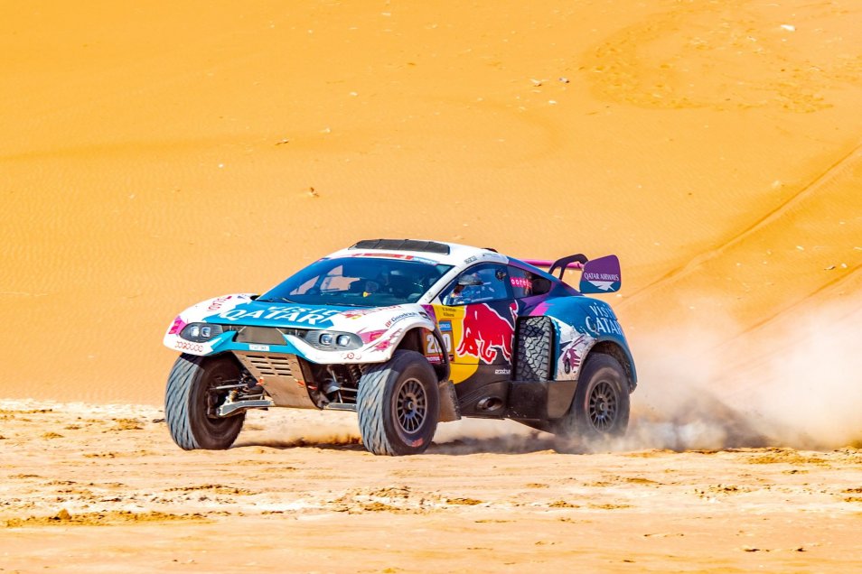 Las espectaculares imágenes que dejó la primera jornada de la sexta etapa del Dakar 2024